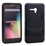 Wholesale Alcatel OneTouch Fierce XL 5054 Hard Shield Holster Combo Belt Clip Case (Black)